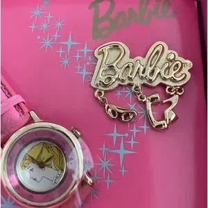 New Vintage 90s Barbie Pretty And Pink Collectors‘ Watch And Tin Barbie | Accessories | New Vintage 9s Barbie Pretty And Pink  main image 2